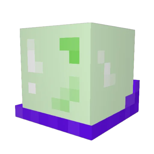 Rosen512 Minecraft avatar head, 3D render