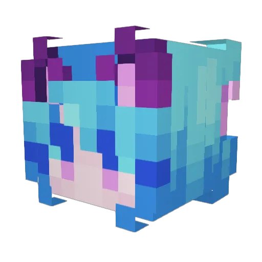 Rosenvy Minecraft avatar head, 3D render