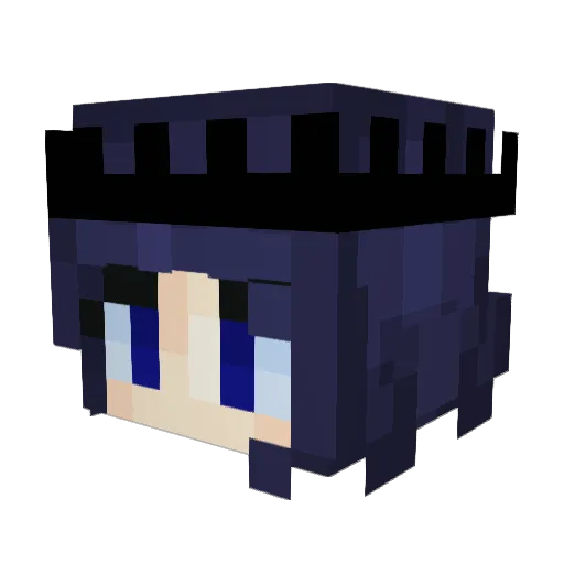 RosieBean9 Minecraft avatar head, 3D render