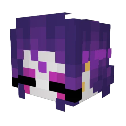 RosieBug123 Minecraft avatar head, 3D render