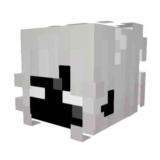 Rosly4 Minecraft avatar head, 3D render