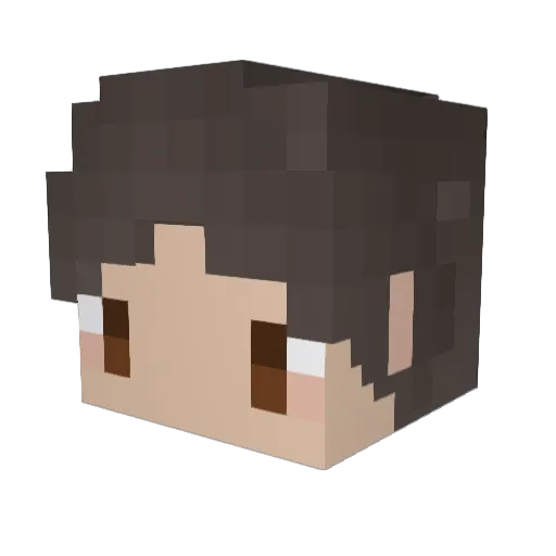 Ross0951 Minecraft avatar head, 3D render