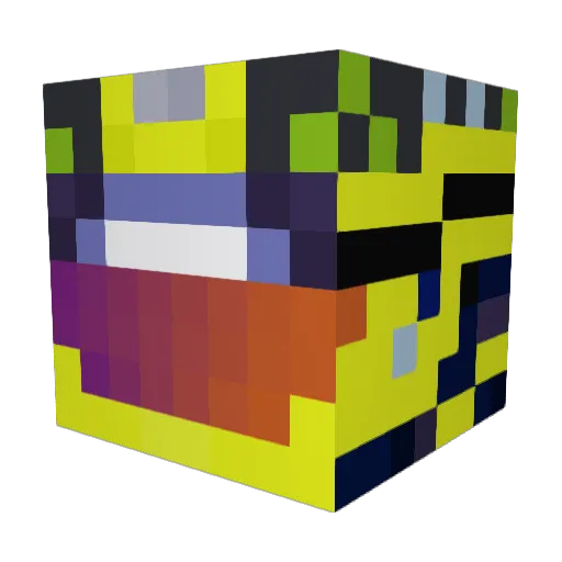 RossaCorsa Minecraft avatar head, 3D render