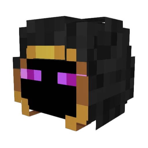Rosskennedy Minecraft avatar head, 3D render