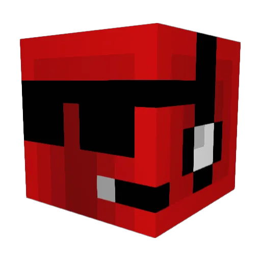 RosyElise04 Minecraft avatar head, 3D render