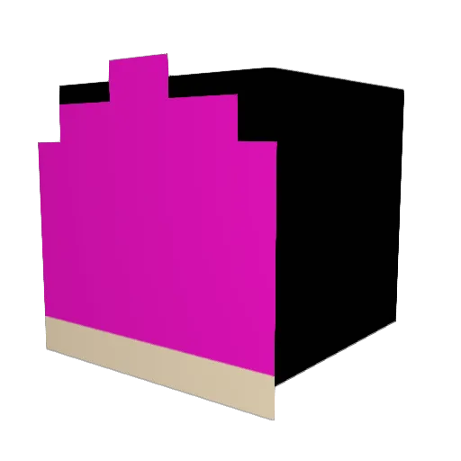 RotC0ck Minecraft avatar head, 3D render