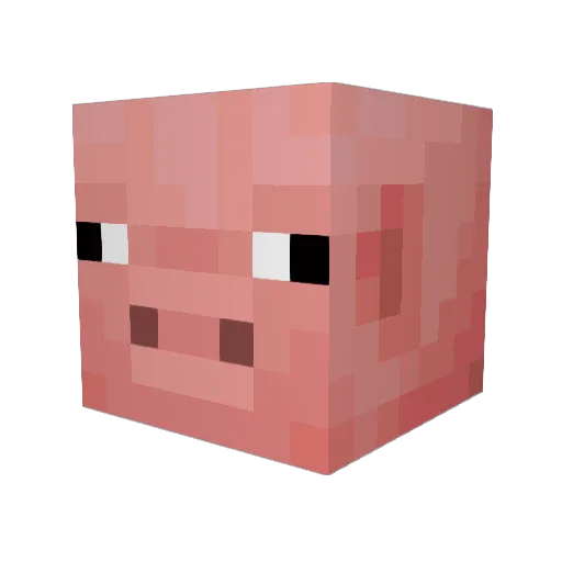 RotemSade Minecraft avatar head, 3D render