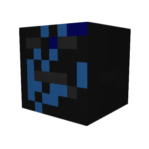 Roth321 Minecraft avatar head, 3D render