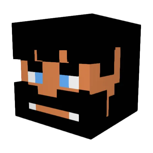 RotteTryne Minecraft avatar head, 3D render