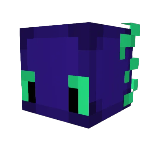 Rough256 Minecraft avatar head, 3D render