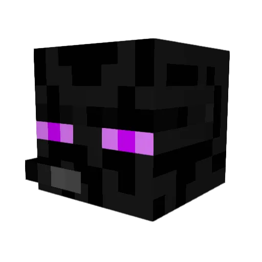 Roukershi Minecraft avatar head, 3D render