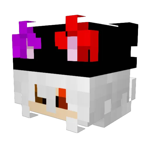 Roumeanka_Cz Minecraft avatar head, 3D render