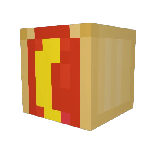 RoundDonut_ Minecraft avatar head, 3D render