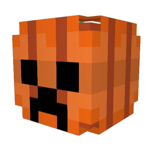 RoundedZero Minecraft avatar head, 3D render