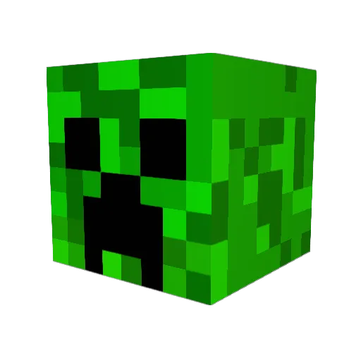 Rover1973 Minecraft avatar head, 3D render