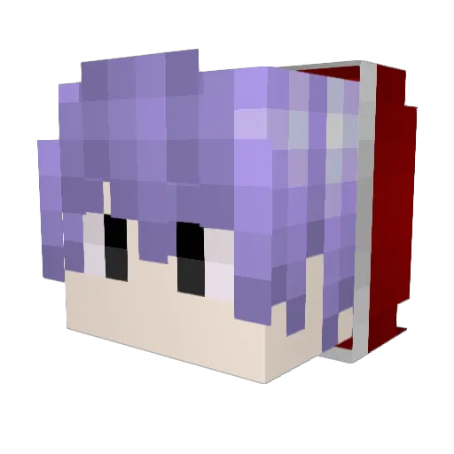 Rover732 Minecraft avatar head, 3D render