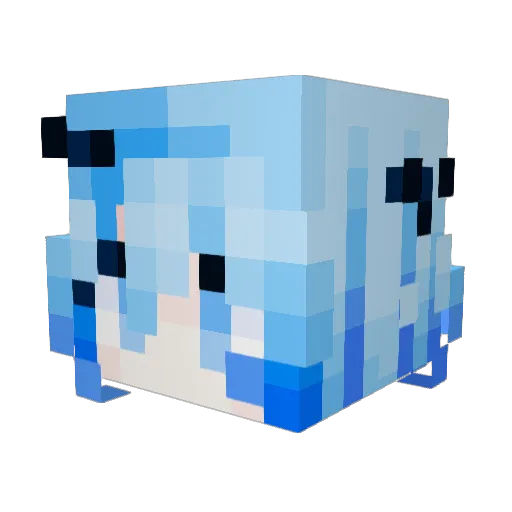 Minecraft-Avatar von RoverXBlade: Kopf als 3D-Render