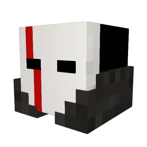 Roxanna2006 Minecraft avatar head, 3D render