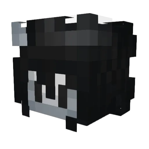 Roximiti Minecraft avatar head, 3D render