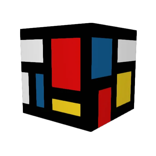 Roxto_ Minecraft avatar head, 3D render