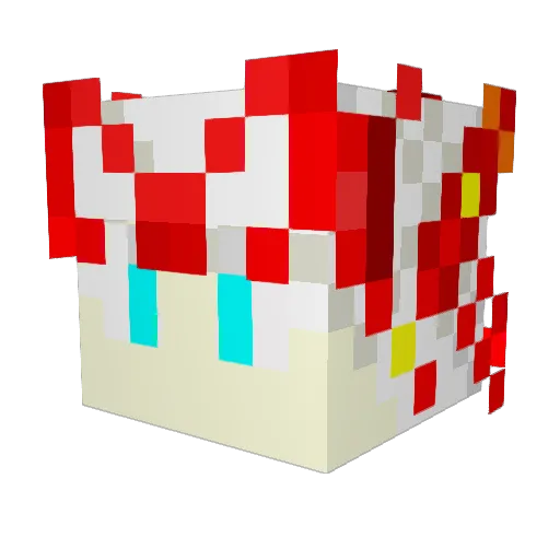 Roy12967 Minecraft avatar head, 3D render