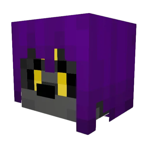 RoyMakano Minecraft avatar head, 3D render