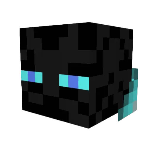 RoyStolze Minecraft avatar head, 3D render