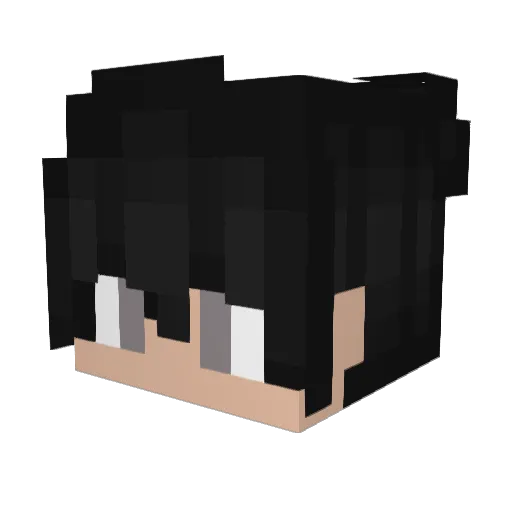 Roy_517 Minecraft avatar head, 3D render