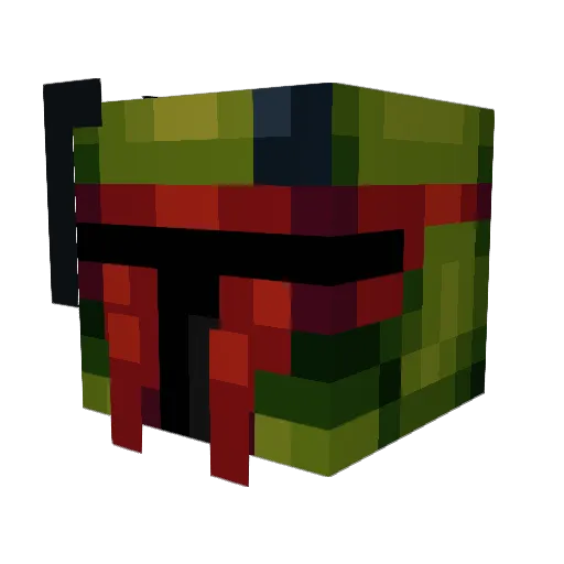 RoyalDetix Minecraft avatar head, 3D render
