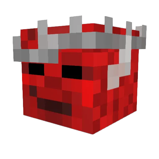 RoyalDiablo1 Minecraft avatar head, 3D render