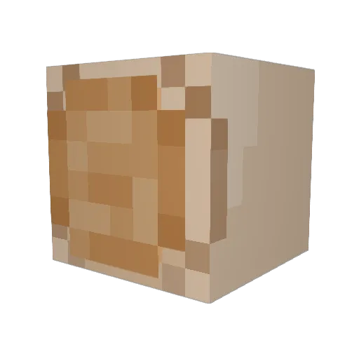 RoyalHarvester Minecraft avatar head, 3D render