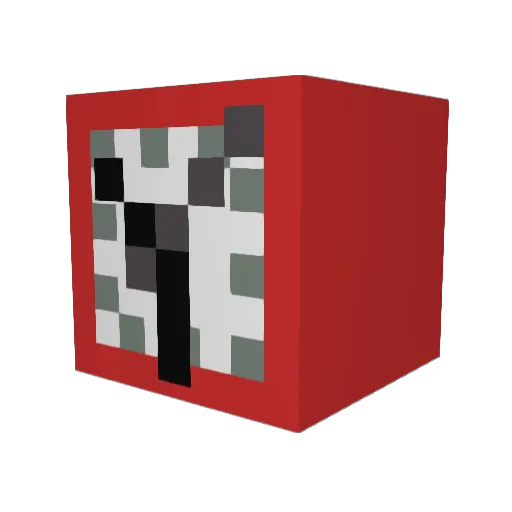 RoyalNoob_Gaming Minecraft avatar head, 3D render