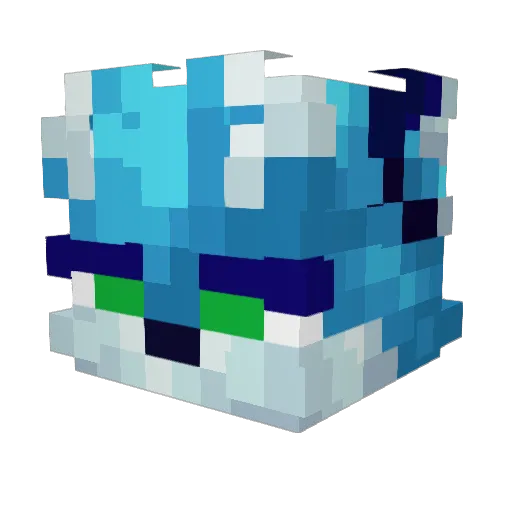 RoyalOwlQ Minecraft avatar head, 3D render