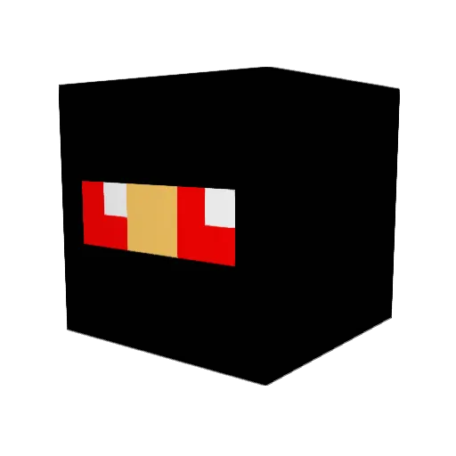 RoyalRoy11 Minecraft avatar head, 3D render
