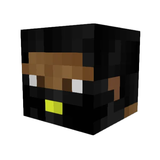 RoyalSavaj Minecraft avatar head, 3D render