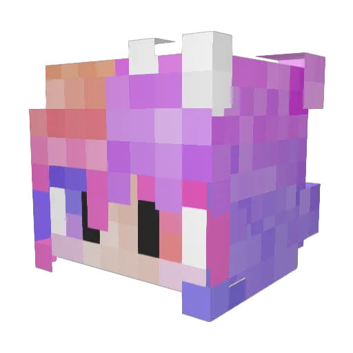 RoyalSig299 Minecraft avatar head, 3D render