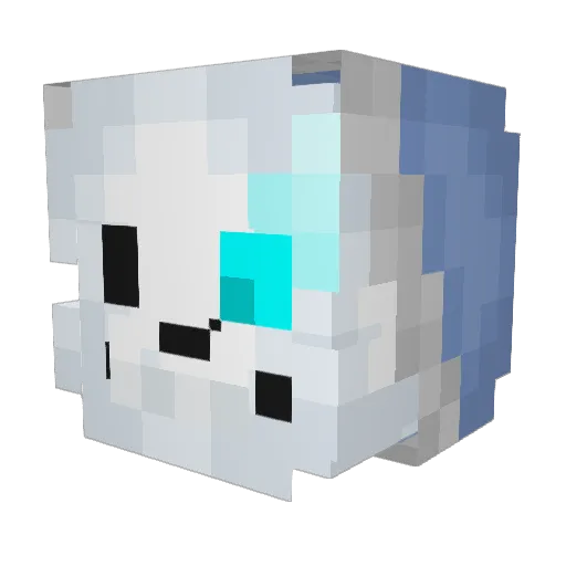 Royal_Scarecrow Minecraft avatar head, 3D render