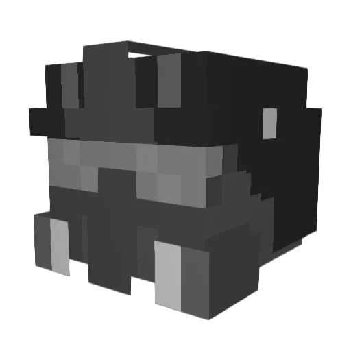Royal_reich Minecraft avatar head, 3D render