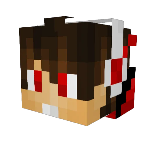 RoyaleMC Minecraft avatar head, 3D render