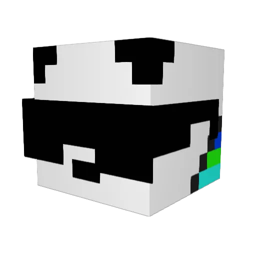 Royalerclasher Minecraft avatar head, 3D render