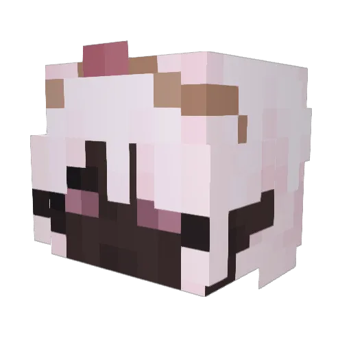 Royally_Dizzy Minecraft avatar head, 3D render