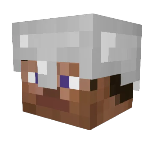 RoyaltyUnleashed Minecraft avatar head, 3D render