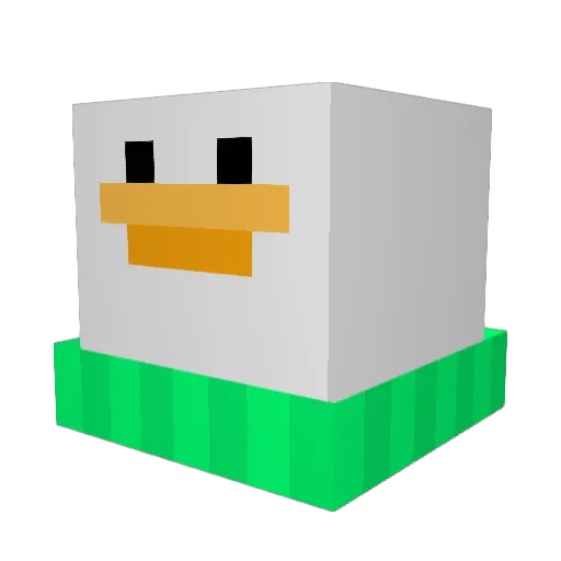 Roynroxy Minecraft avatar head, 3D render