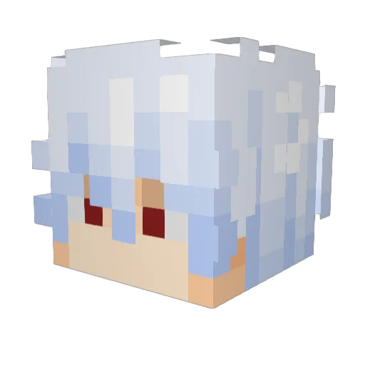 Roytord Minecraft avatar head, 3D render