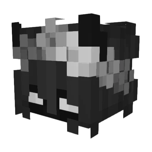 RozeVyn Minecraft avatar head, 3D render