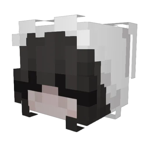 Rozowy_Kapc Minecraft avatar head, 3D render