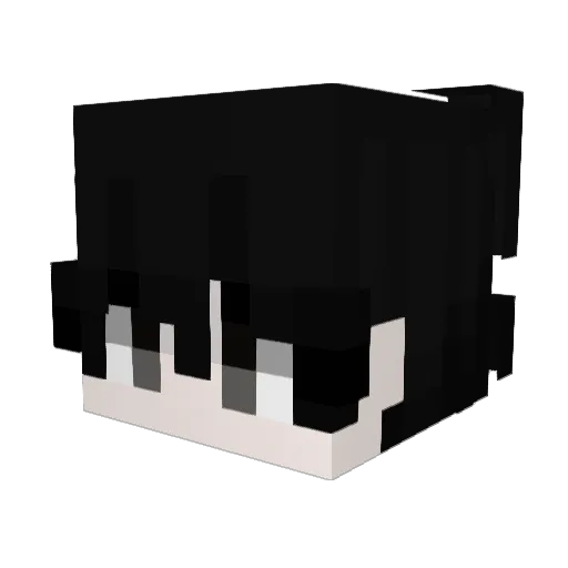 Rozpur Minecraft avatar head, 3D render