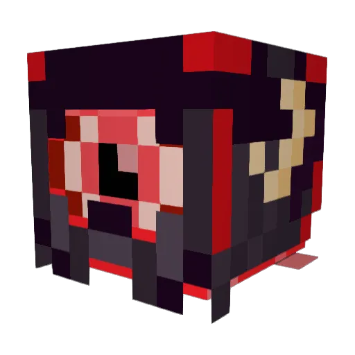 Rozza449 Minecraft avatar head, 3D render