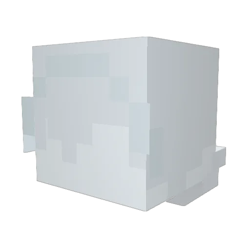 Rozzum Minecraft avatar head, 3D render
