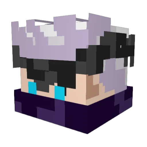 RpgKevin Minecraft avatar head, 3D render